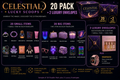 🌌 20 Double Pack — 2 Luxury Envelopes