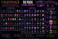 🌙 50 Double Pack — 5 Luxury Envelopes
