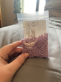4 mm Small Pearl Beads (Purple)