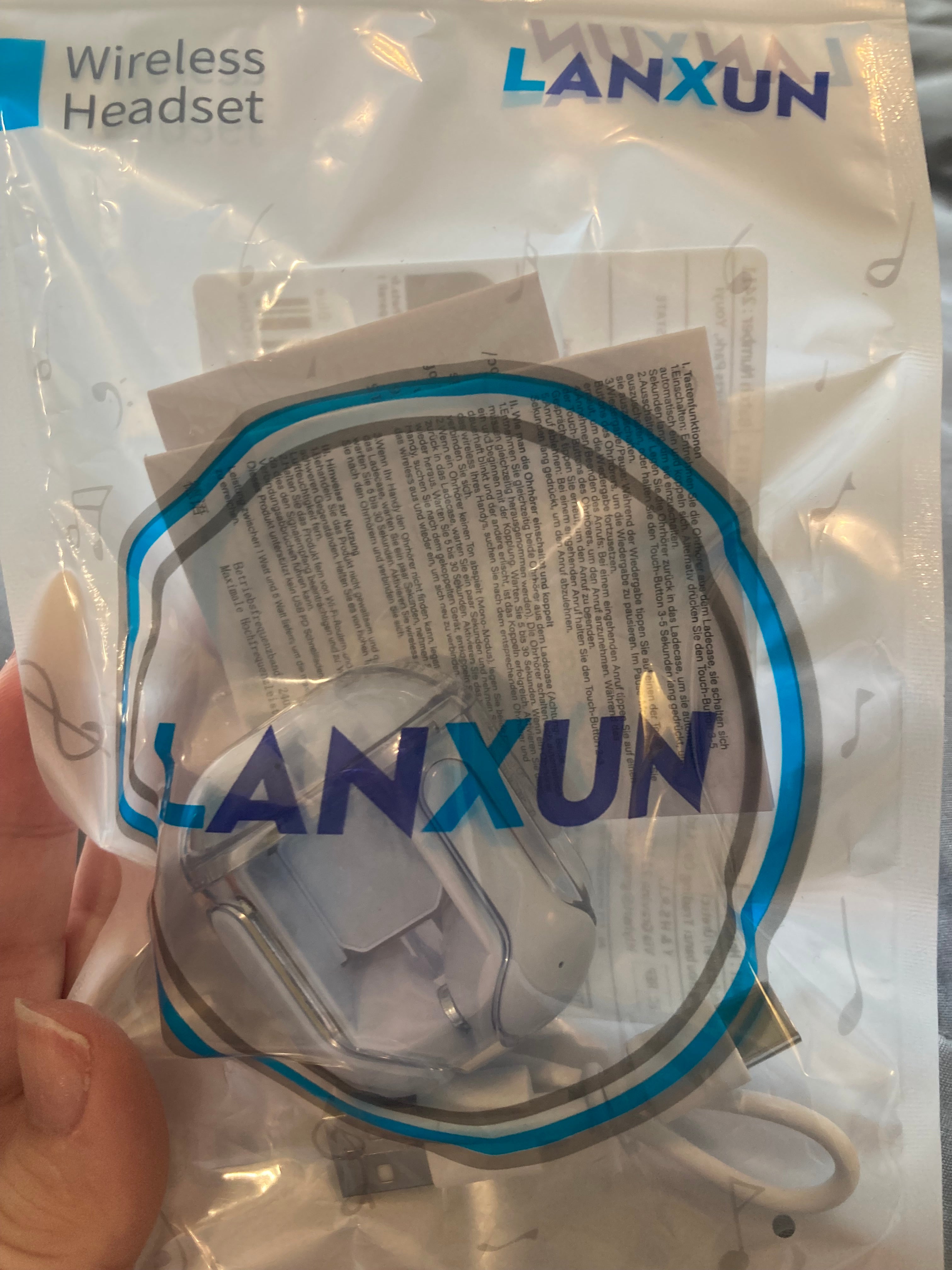 Free Wireless Headphones w/ Charging Case
