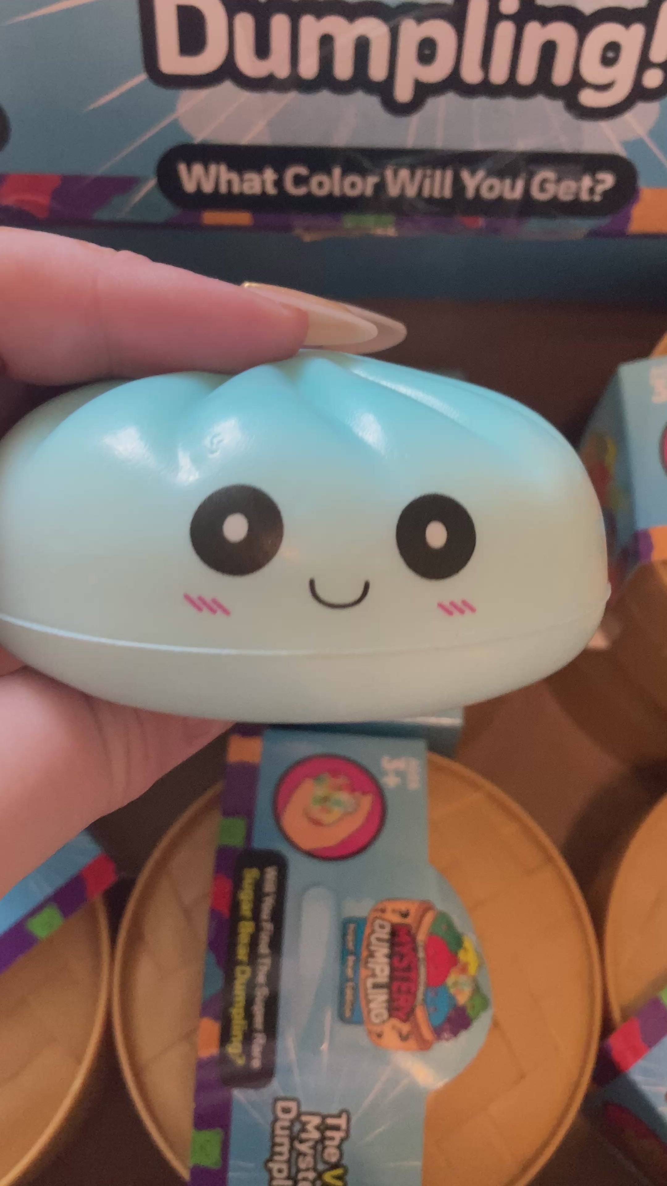 Free THREE Dumpling Squishy